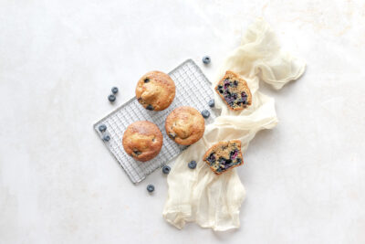 Blueberry Blossom Muffins